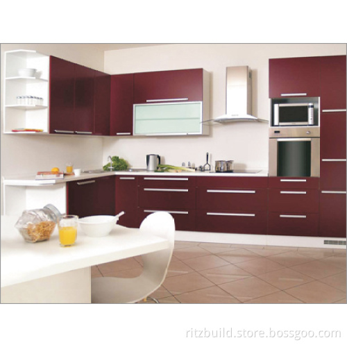 High Gloss Home Furniture Lacquer Kitchen Cabinet MDF Kitchen Cabinet